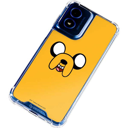 Adult Swim Adventure Time Jake The Dog Moto G 5G (2024) Clear Case